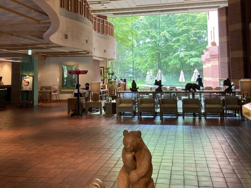 北海道ホテルのロビー