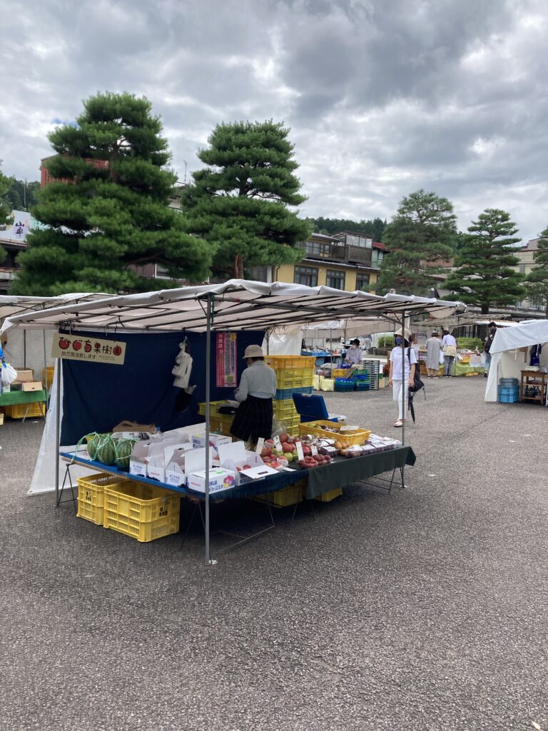 陣屋前朝市