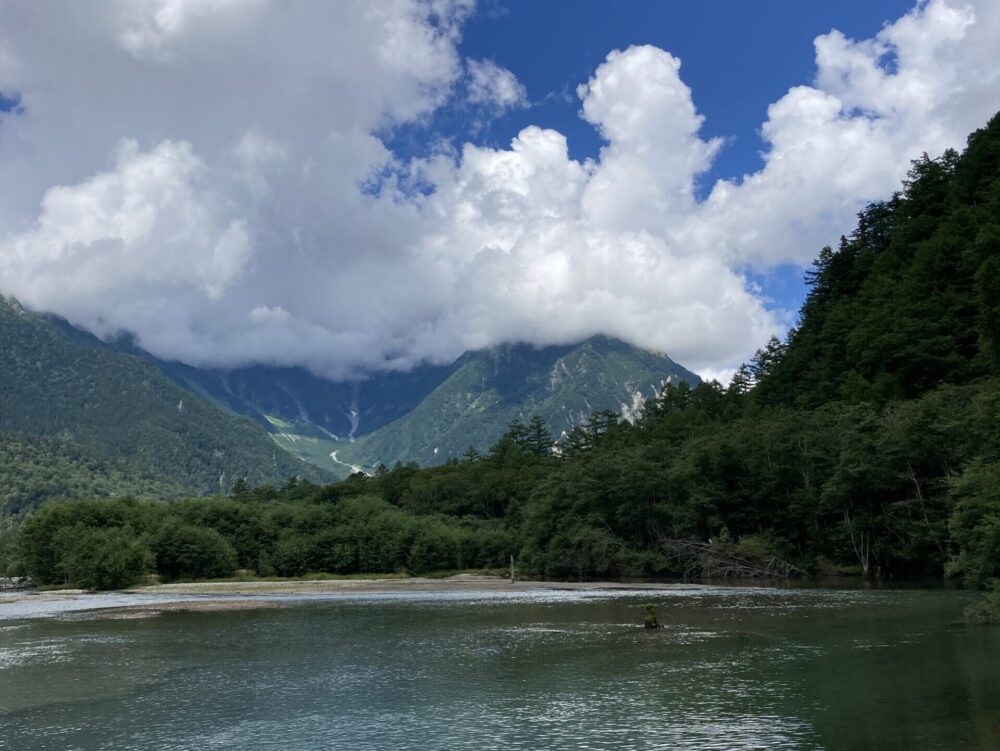 上高地の大正池