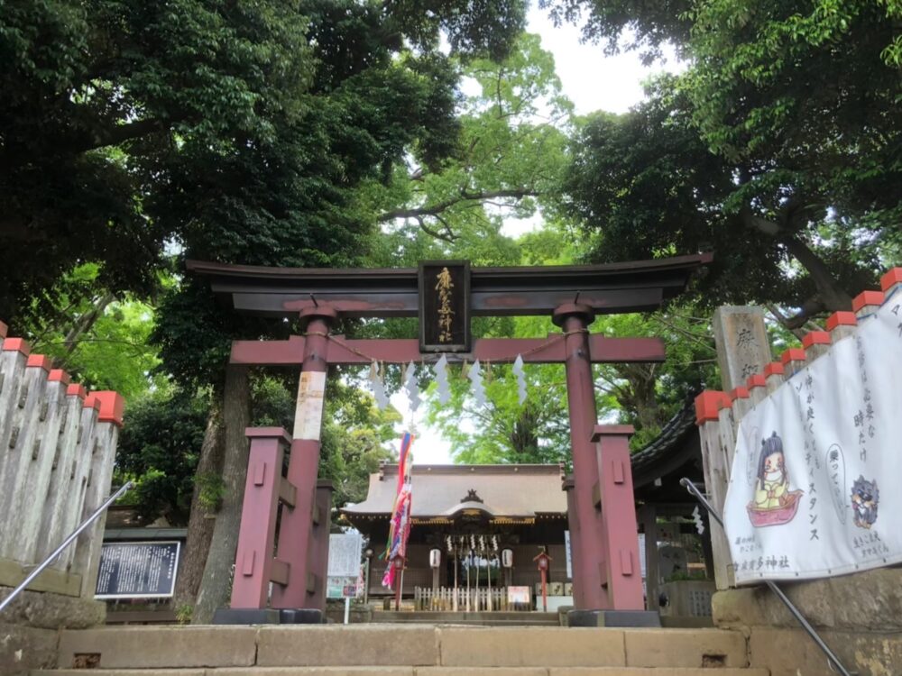 佐倉市の麻賀多神社外観