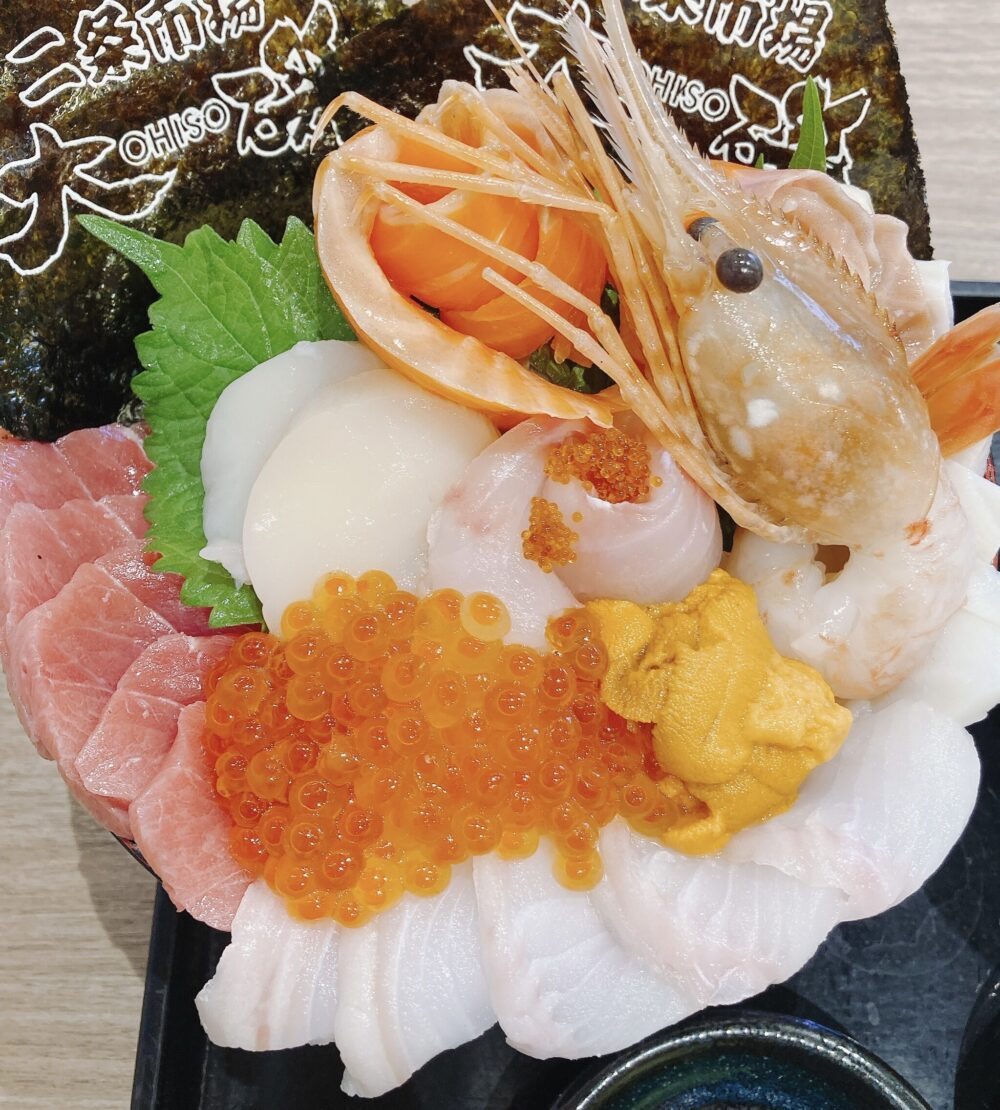 二条市場大磯の大磯丼