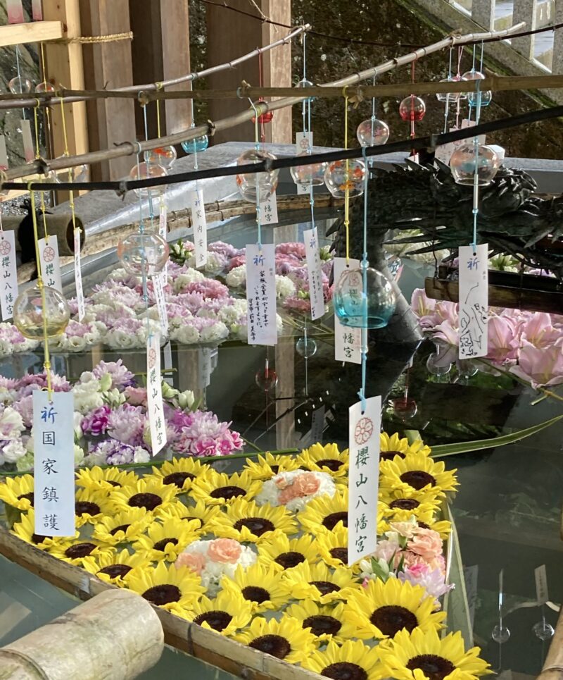 櫻山八幡宮の花水舎
