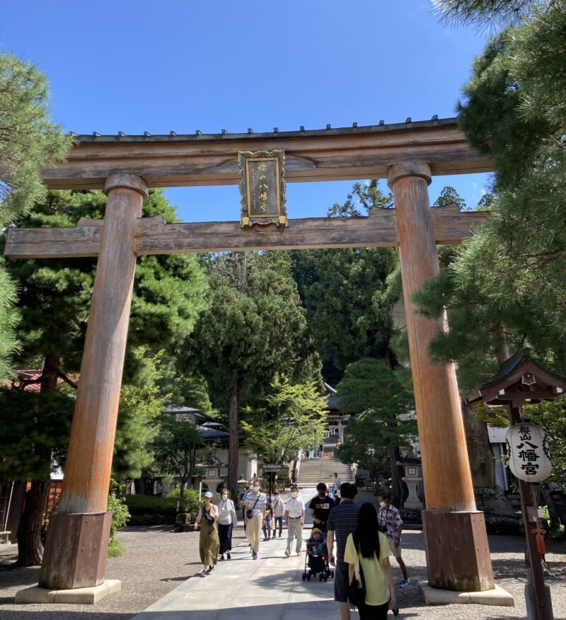 櫻山八幡宮の鳥居