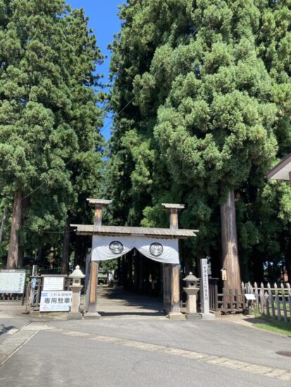 上杉家御廟所の外観