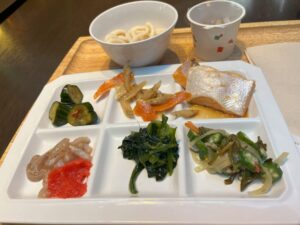 品川プリンスホテル朝食ビュッフェハプナの朝食、和食ばかり選んでしまった
