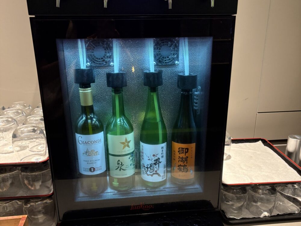 成田空港虚空KoCooラウンジの日本酒