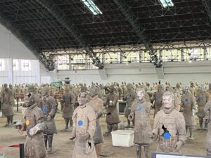 兵馬俑の写真