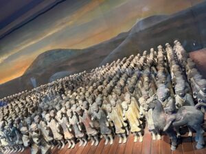 漢の兵馬俑