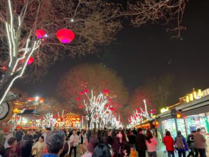大唐不夜城の様子