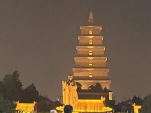 西遊記のモデル三蔵法師の大雁塔