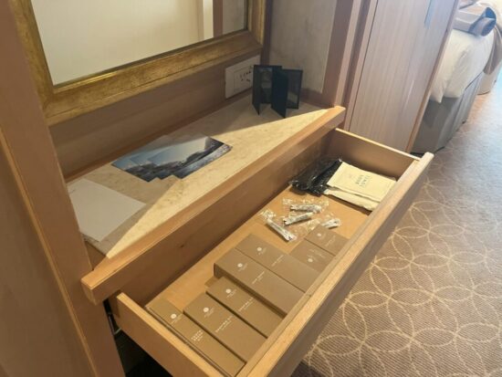MITSUI OCEAN FUJI (三井オーシャンフジ）オーシャンビュースイートのアメニティ