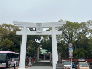 唐津神社の鳥居