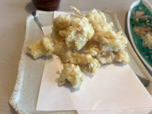 唐津の玄洋のゲソ天ぷら