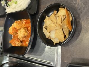 Cheong Dam（チョンダム）の無料のお通し（パンチャン）