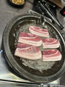 Cheong Dam（チョンダム）のサムギョプサル