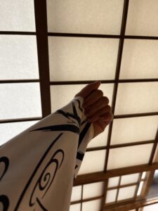 道後温泉本館の個室の浴衣