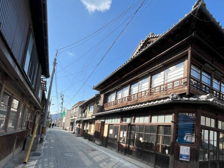 大洲の街並みの写真