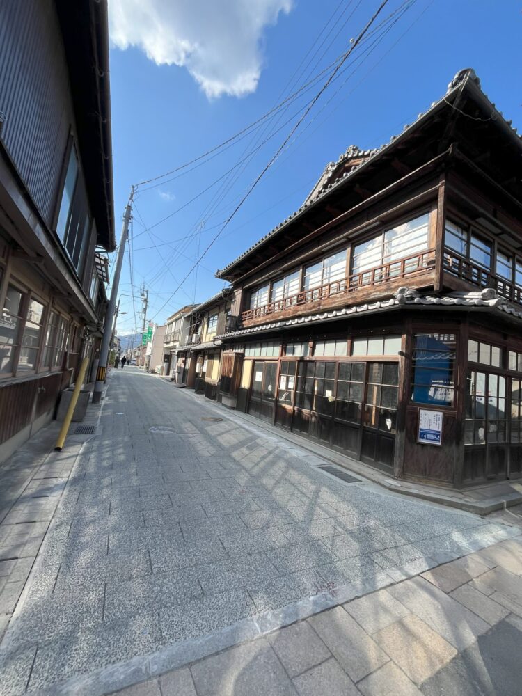 大洲の街並みの写真