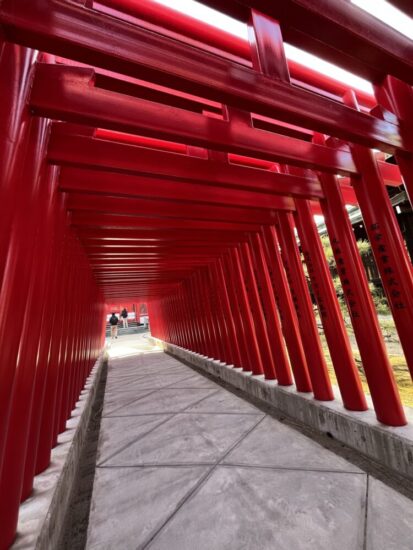 今治城の隣の吹揚神社