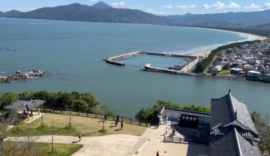 唐津上からの景色