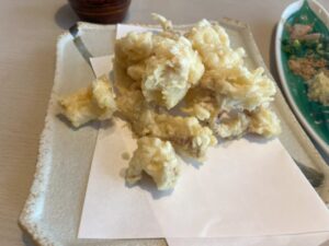 唐津の玄洋のゲソ天ぷら