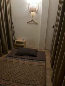 スクンビットのマッサージ店　Mali Rak Massageの室内