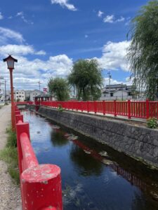 中津の城下町