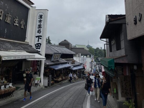成田山表参道開運通りの写真