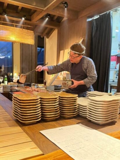 大洲炉端 油屋の炉端焼き