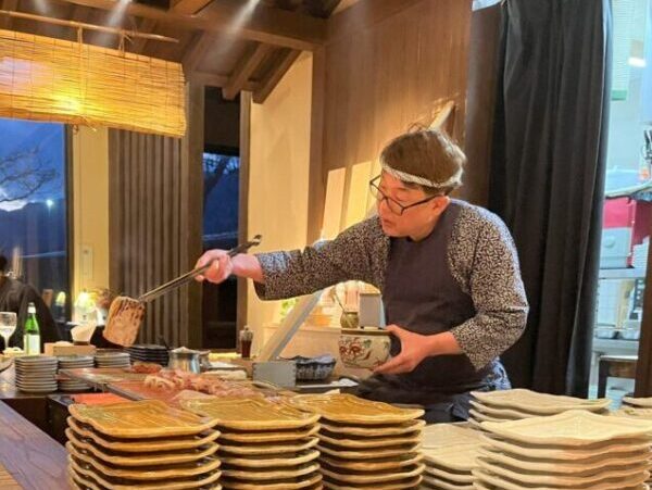大洲炉端 油屋の炉端焼き