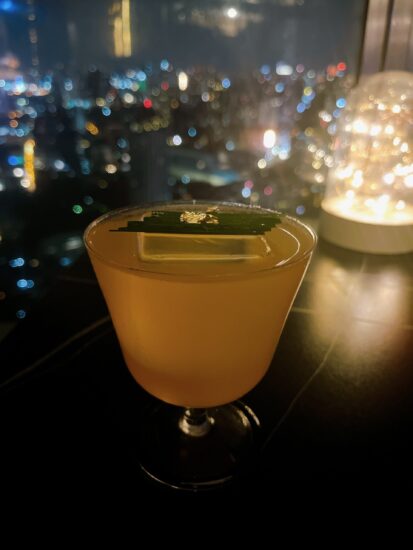バンコク ルーフトップバーCIELO Sky Bar &Restaurant（シエロ スカイバーアンドレストラン）のカクテル