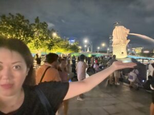シンガポール　マーライオン