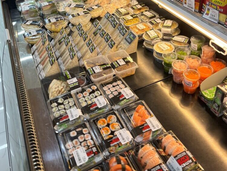 スクンビットのスーパーには新鮮な食材がある