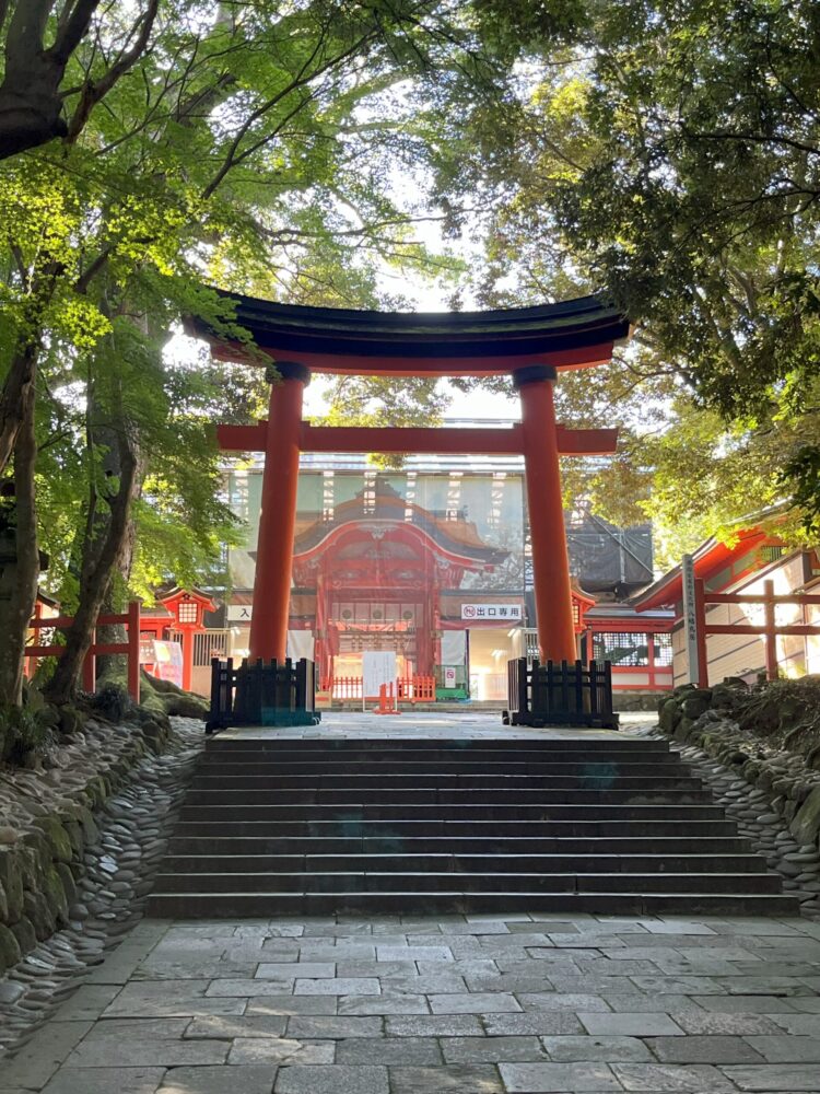 宇佐神宮の境内