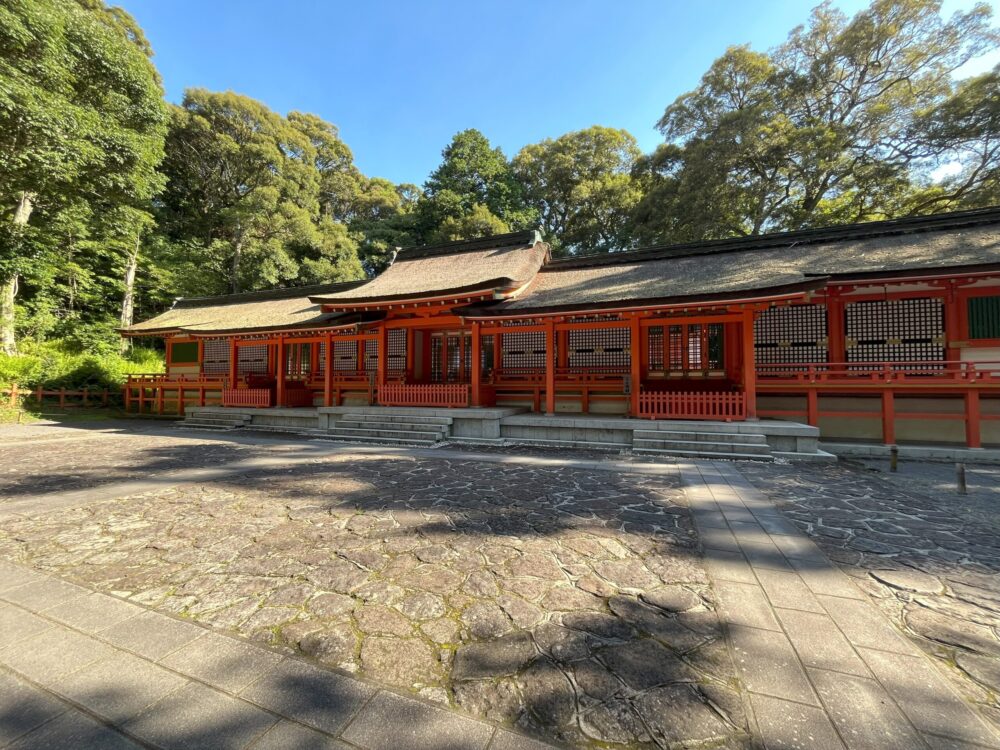 宇佐神宮の境内