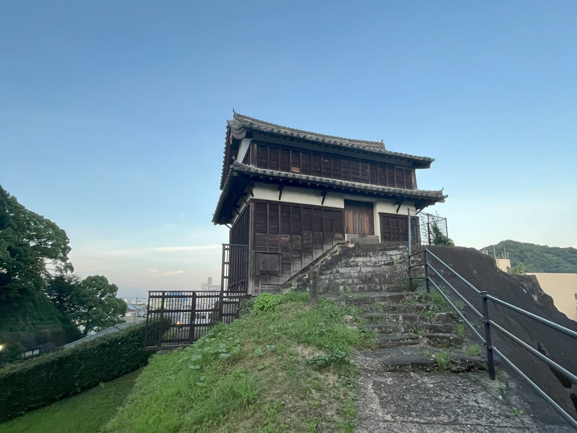 臼杵市の臼杵城の城跡公園