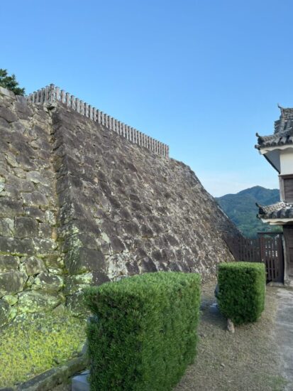 臼杵市の臼杵城の城跡公園