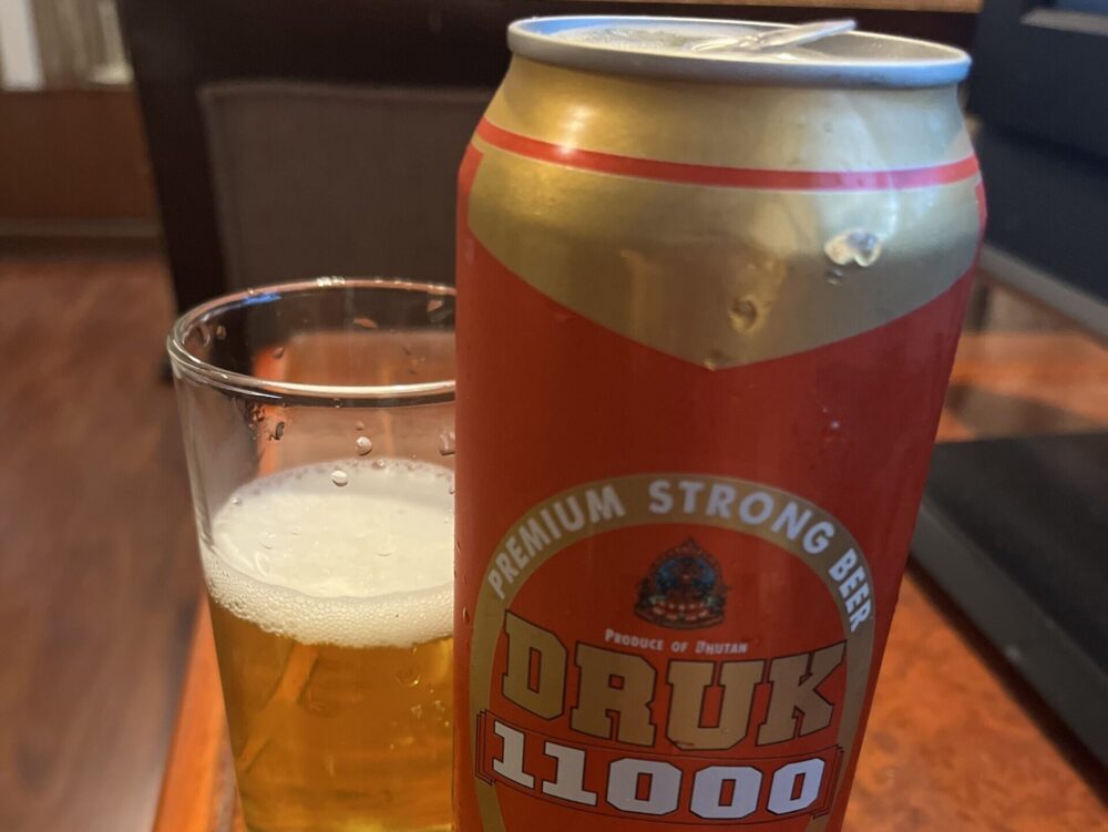 ブータンのビール「DRUK11000」