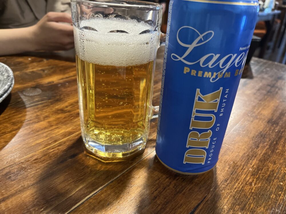 ブータンのビールDRUKラガー