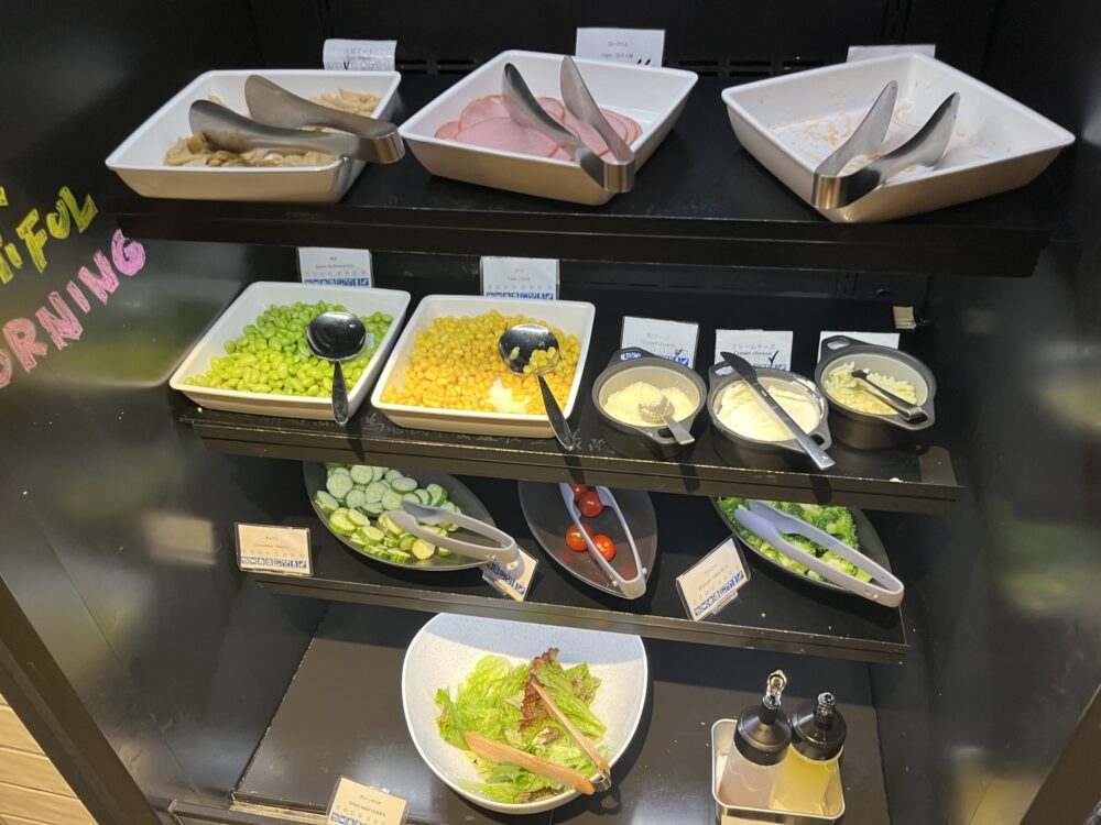 モクシー京都二条城の朝食