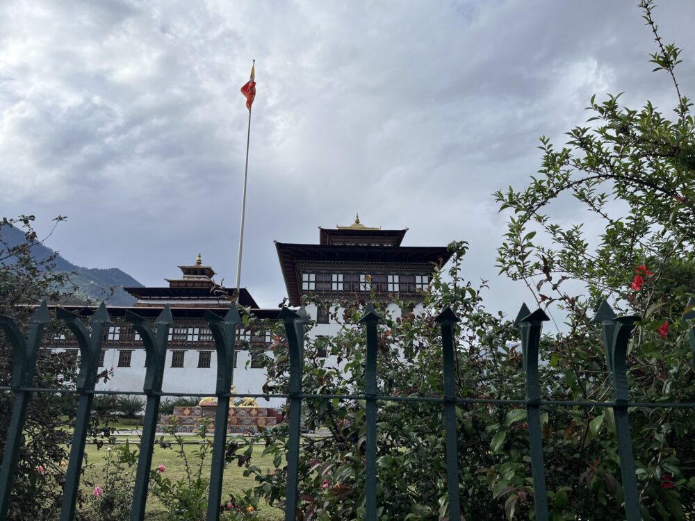 タシチョ・ゾン外観（王宮兼官庁・寺院）