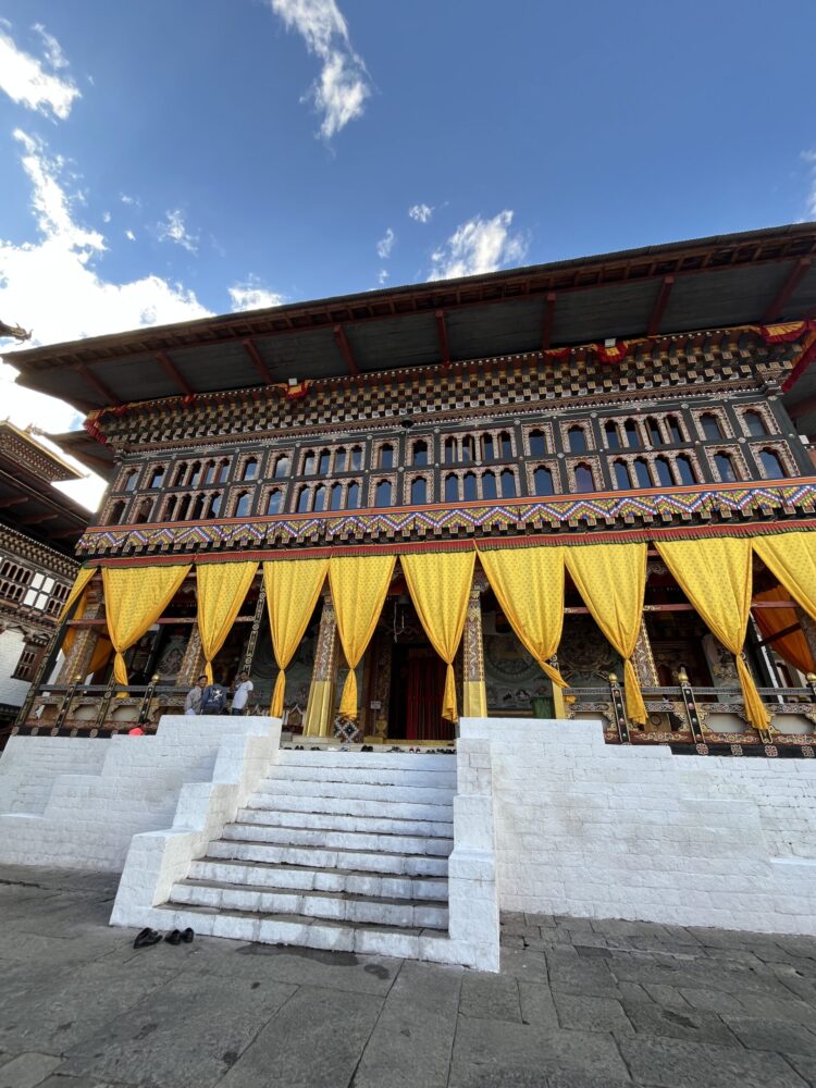 タシチョ・ゾン外観（王宮兼官庁・寺院）