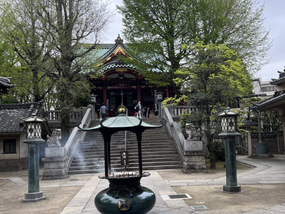 待乳山聖天の外観 The exterior of Matsuchiyama Shoden 