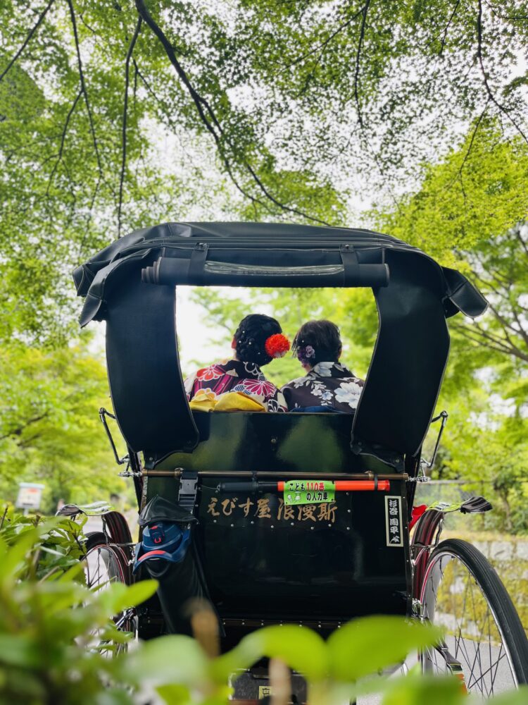 えびす屋の人力車お勧めです