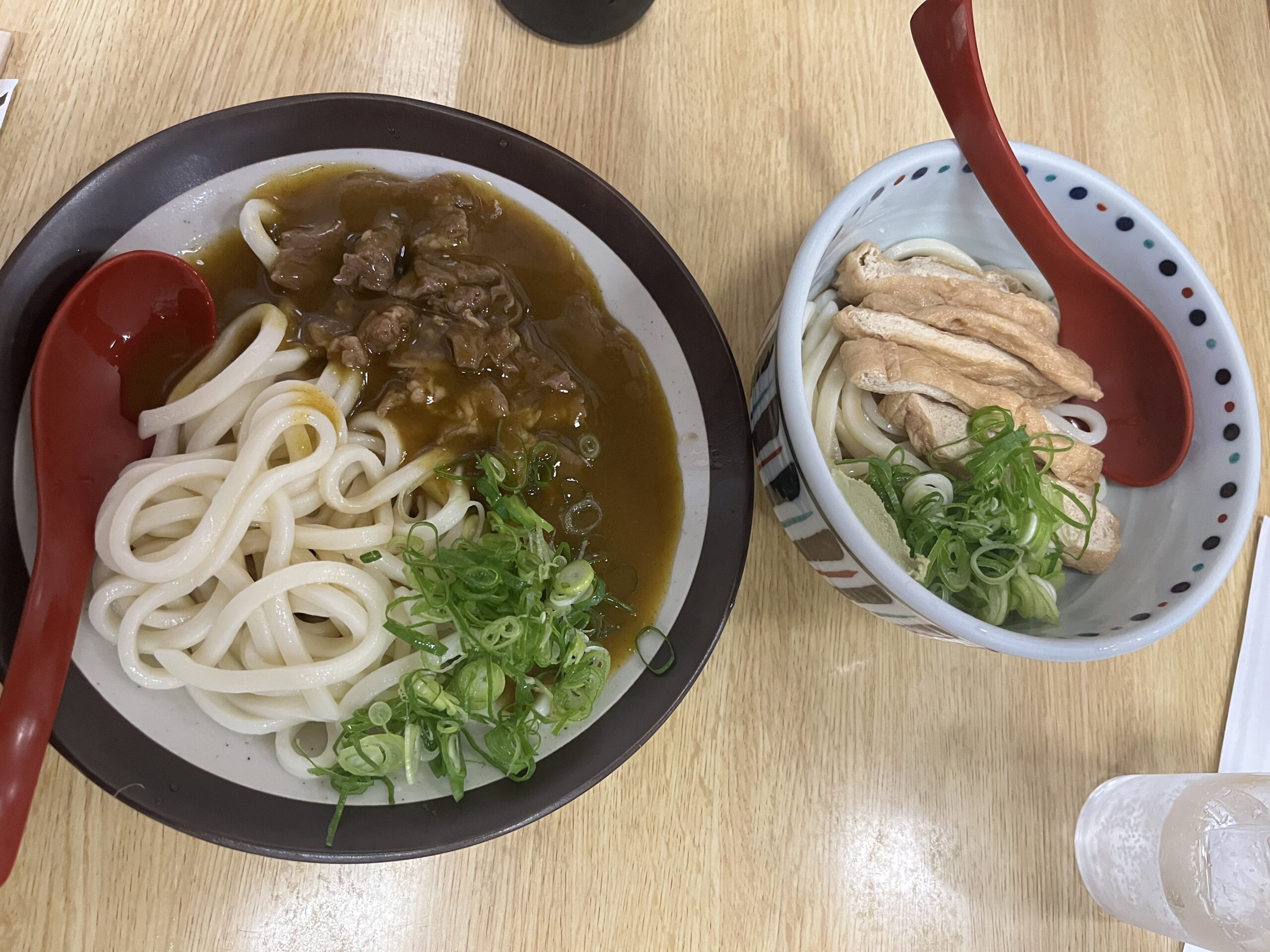 おかるの冷やしカレーうどん
