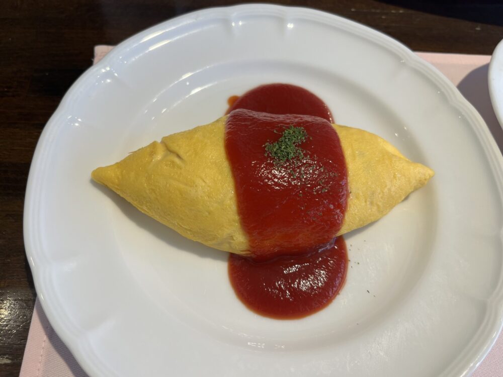 厳選洋食さくらいの自家製ケチャップオムライス