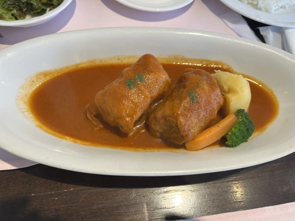厳選洋食さくらいのロールキャベツ