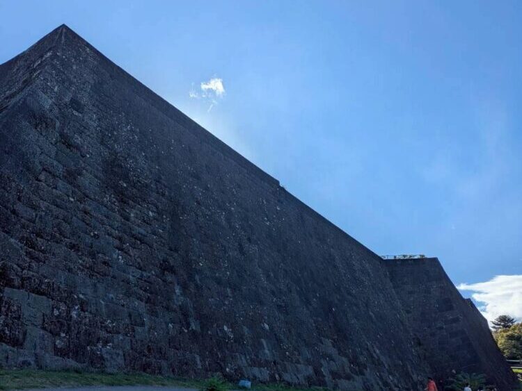 青葉城跡の石垣