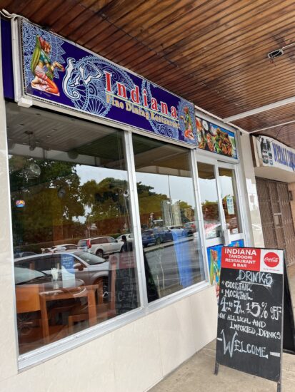 インド・アジアン料理が人気のインディアナレストラン