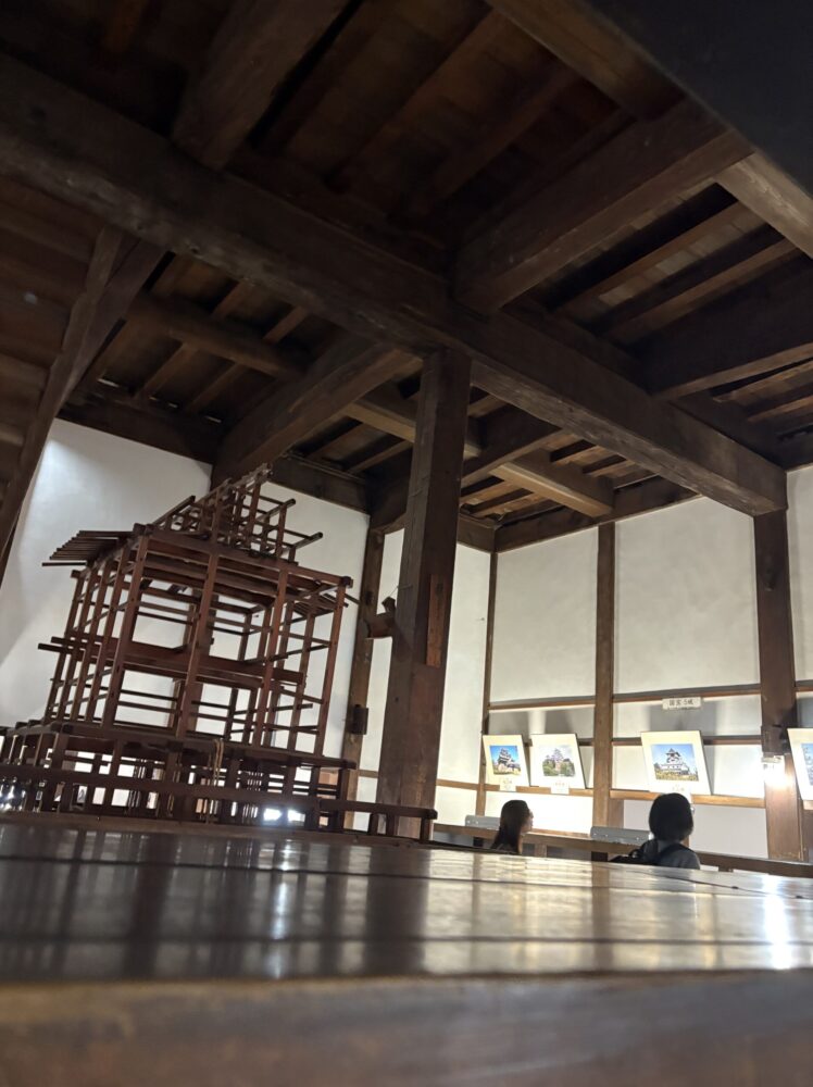 犬山城内部の様子